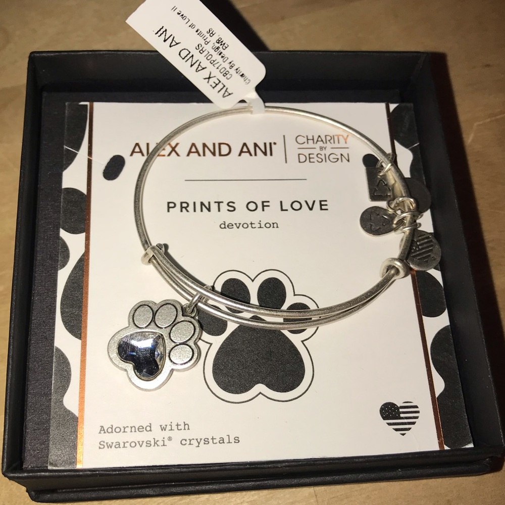 Alex and Ani Prints is Love Bracelet